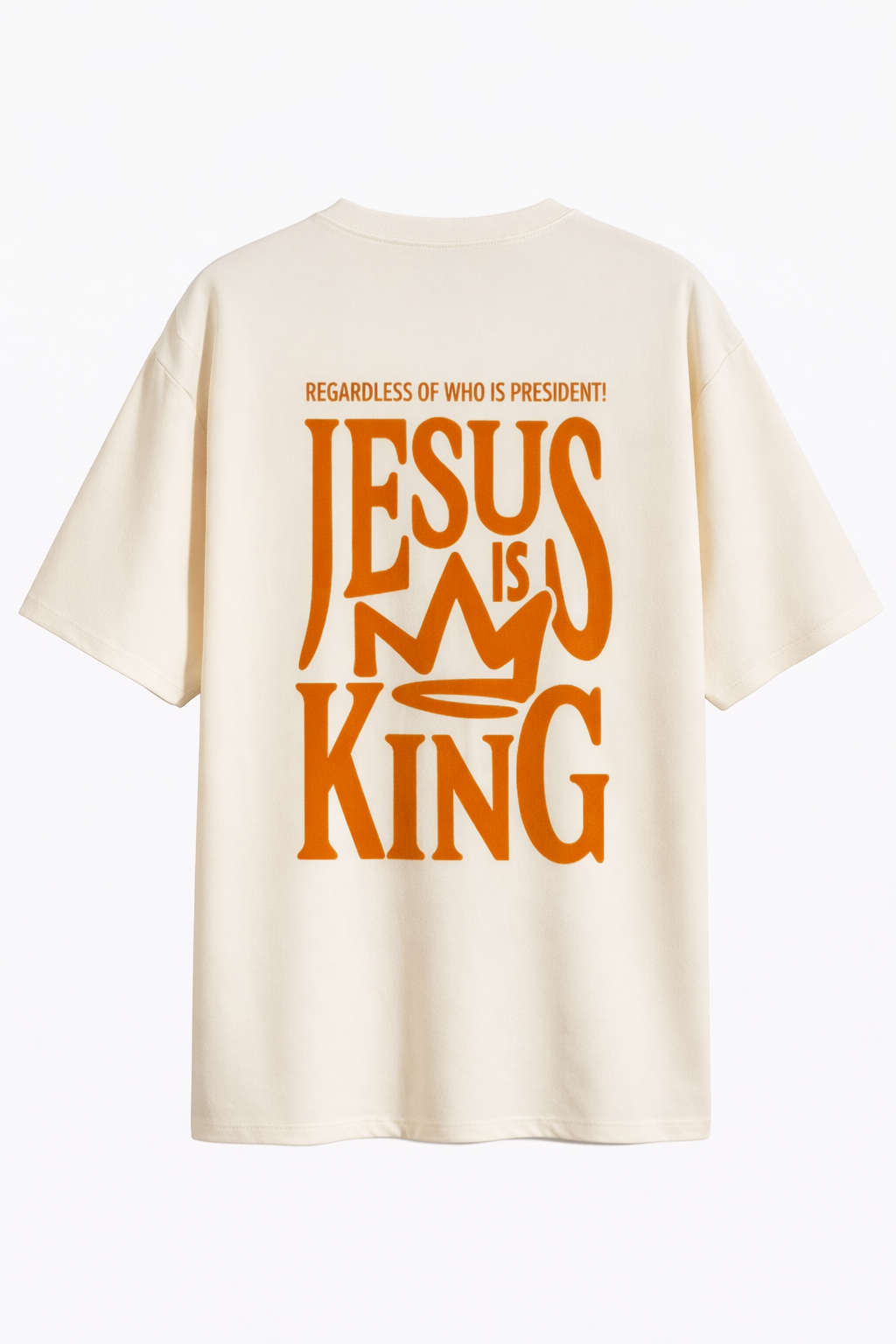Camiseta Oversized - Jesus Is King 2.0