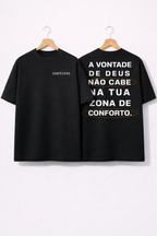 Camiseta Oversized - Vontade De Deus