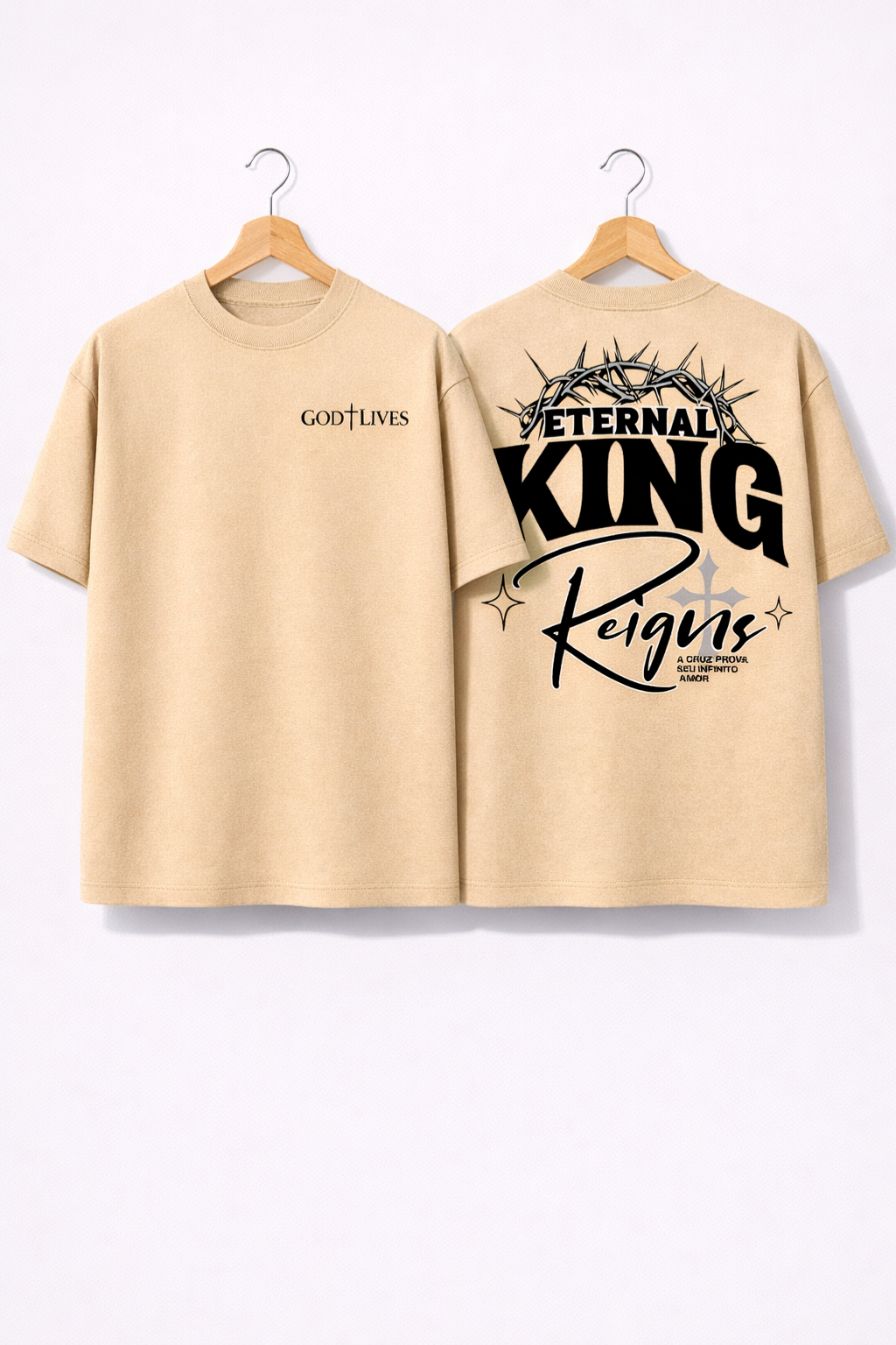 Camiseta Oversized - Eternal King