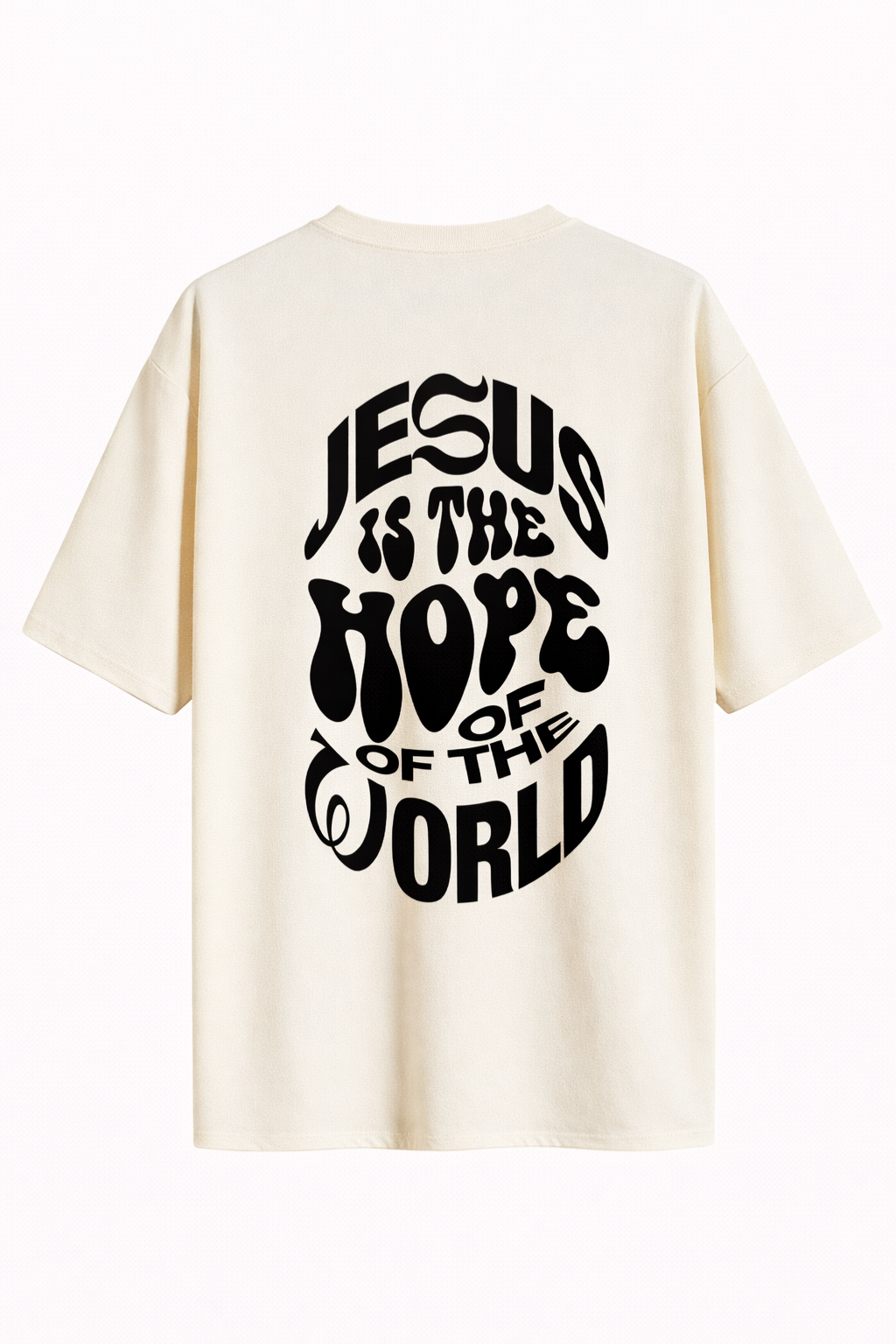 Camiseta Oversized - Jesus Is The Hope Of The World
