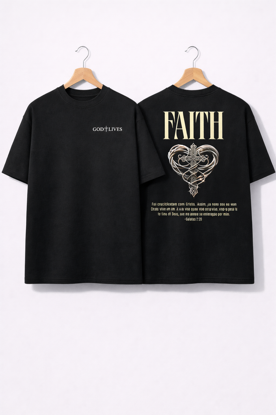 Camiseta Oversized - Faith