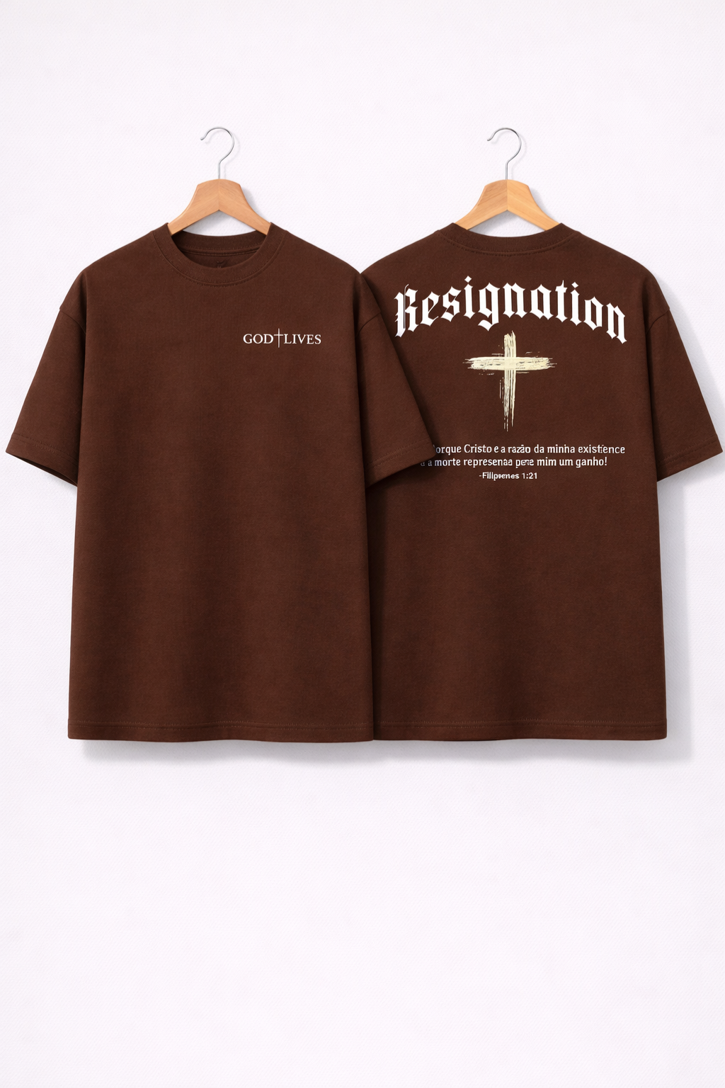 Camiseta Oversized - Resignation