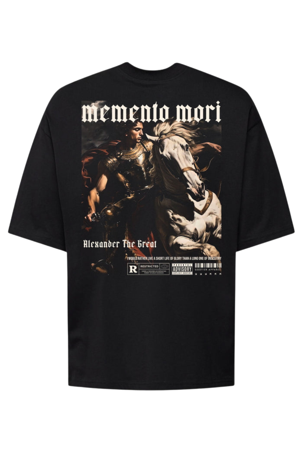 Camiseta Oversized - Memento Mori
