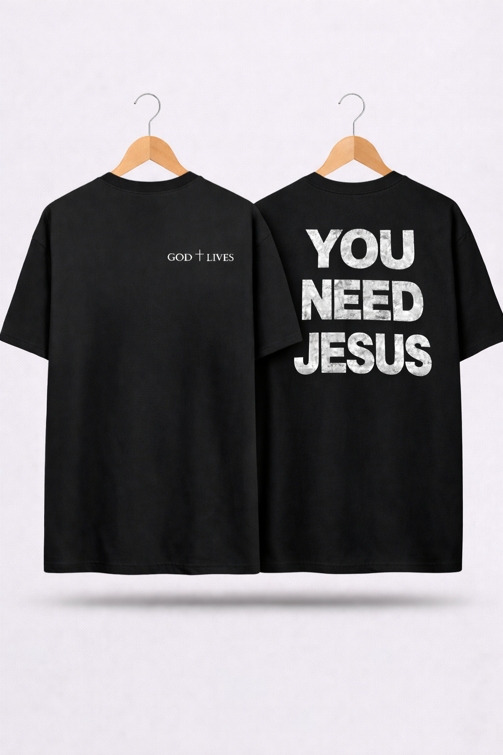Camiseta Oversized - You Need Jesus