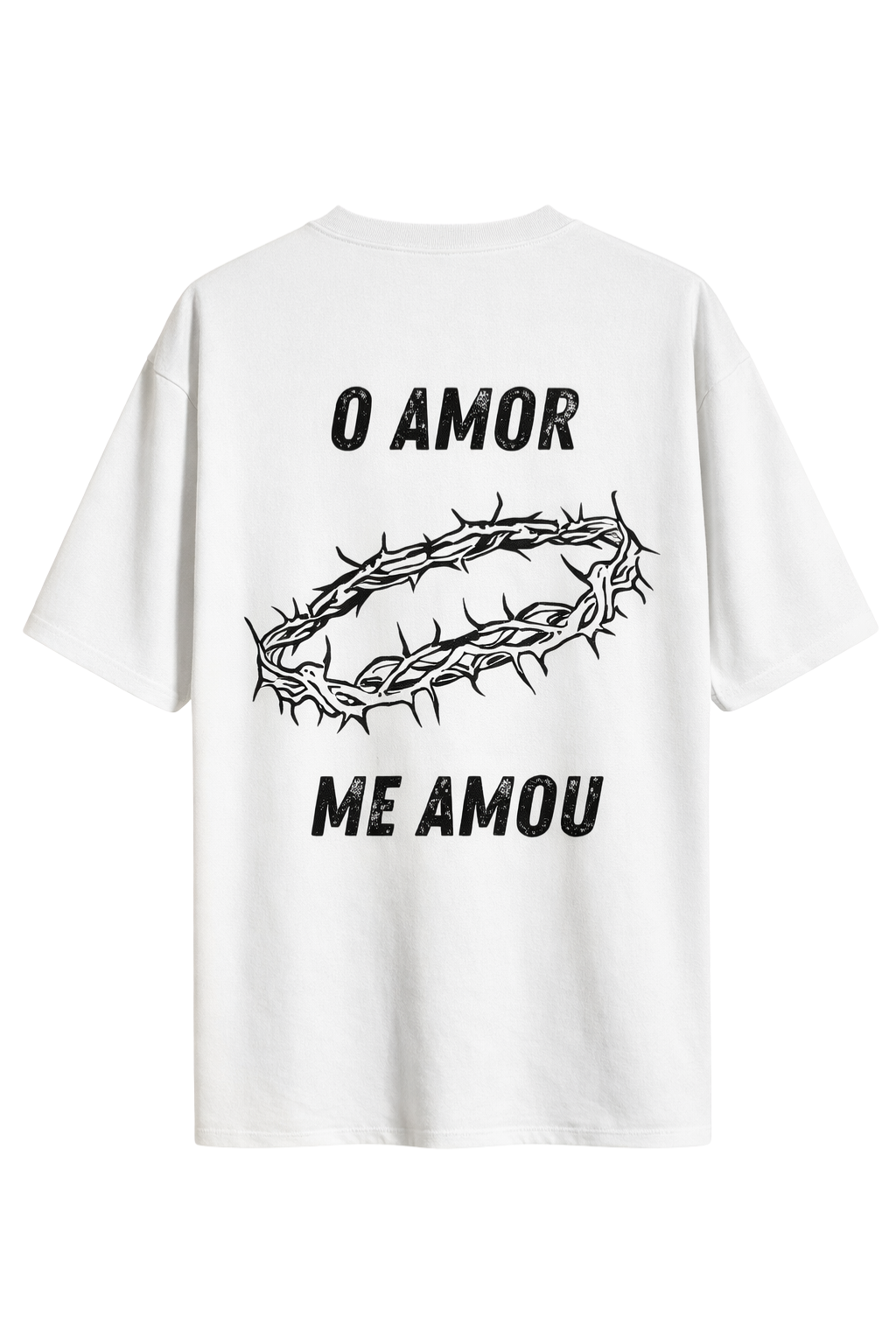 Camiseta Oversized - Coroa De Espinhos