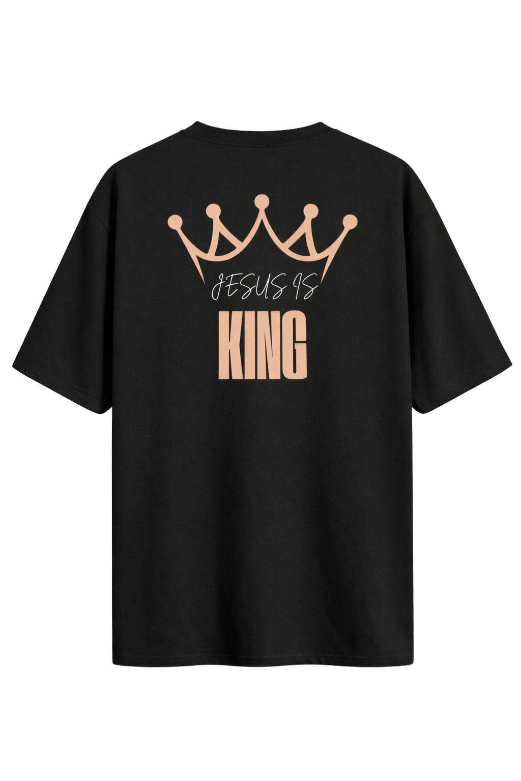 Camiseta Oversized - Coroa - Jesus Is King