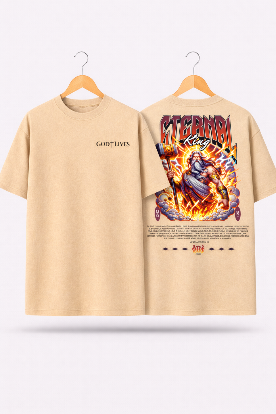 Camiseta Oversized - Apocalipse