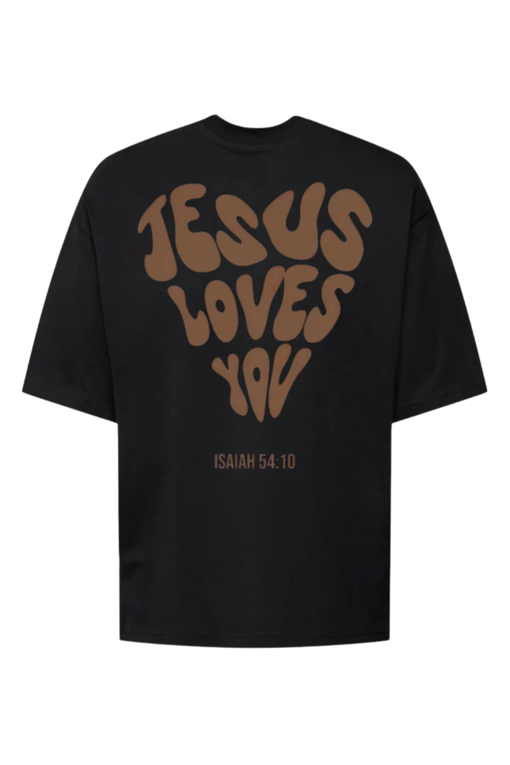 Camiseta Oversized - Jesus Loves You