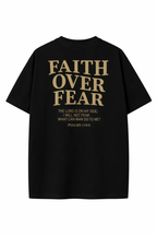 Camiseta Oversized - Faith Over Fear