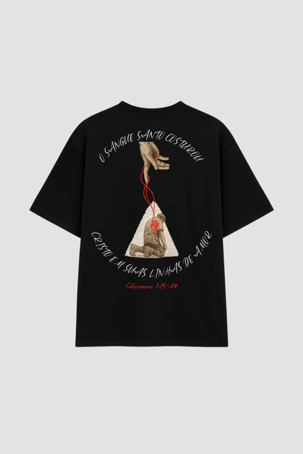 Camiseta Oversized - Colossenses E Suas Linhas De Amor