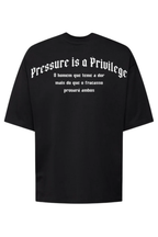 Camiseta Oversized - Pressure Is A Privilege