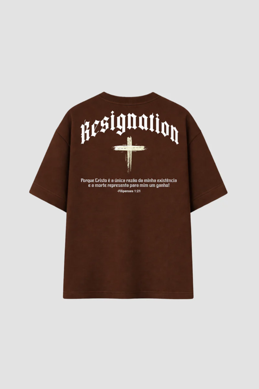 Camiseta Oversized - Resignation