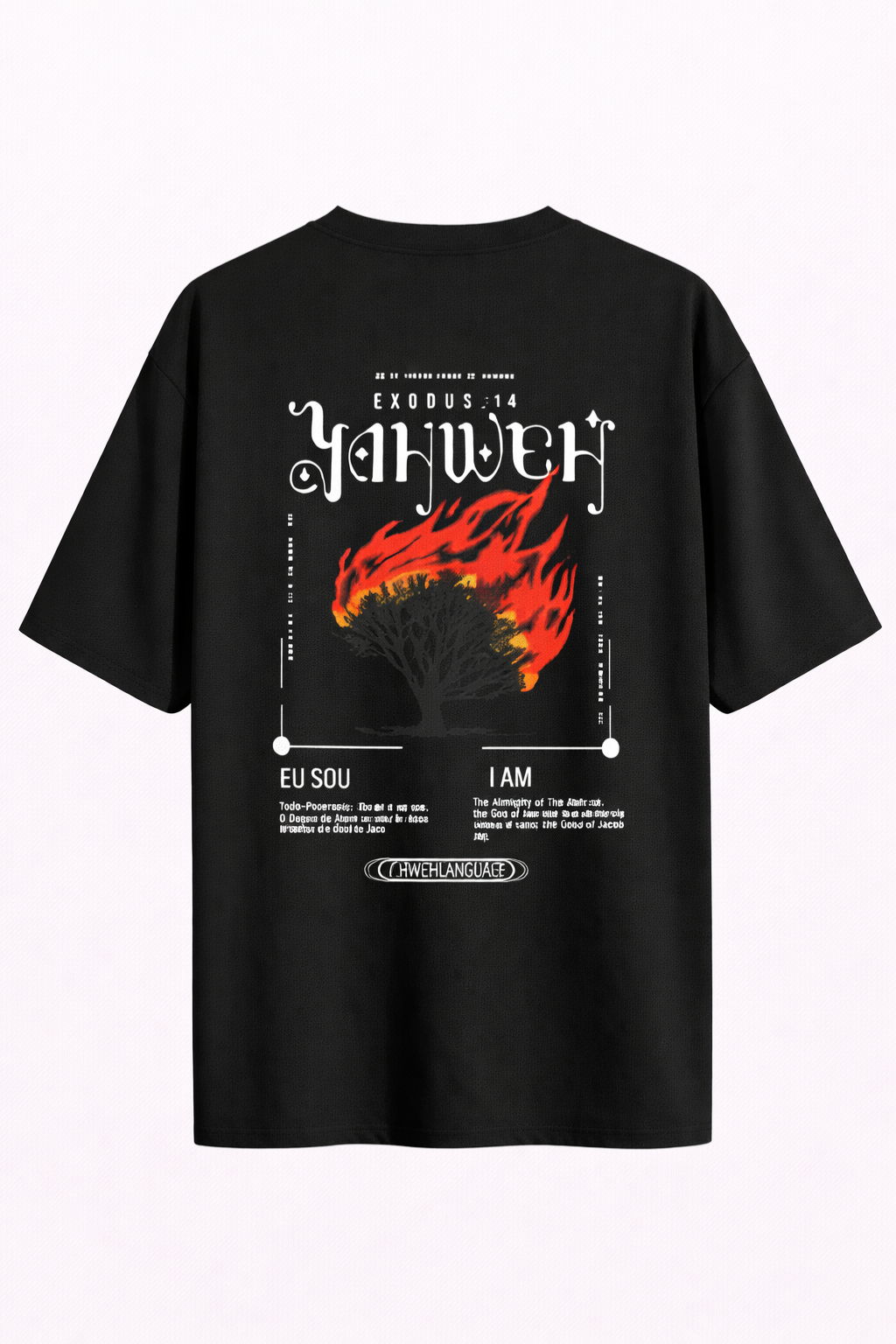 Camiseta Oversized - YAHWEH