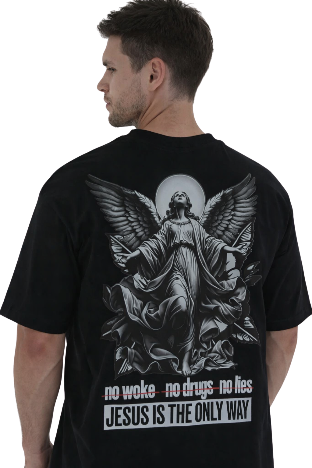 Camiseta Oversized - Jesus Is The Only Way