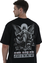 Camiseta Oversized - Jesus Is The Only Way