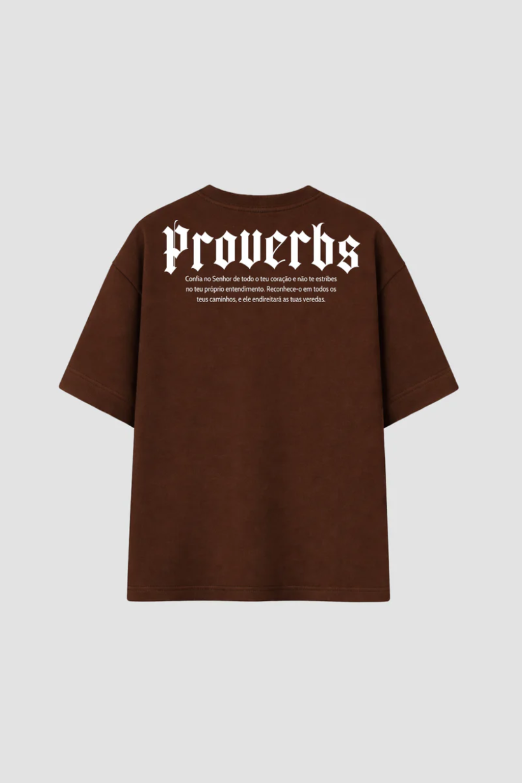 Camiseta Oversized - Proverbs