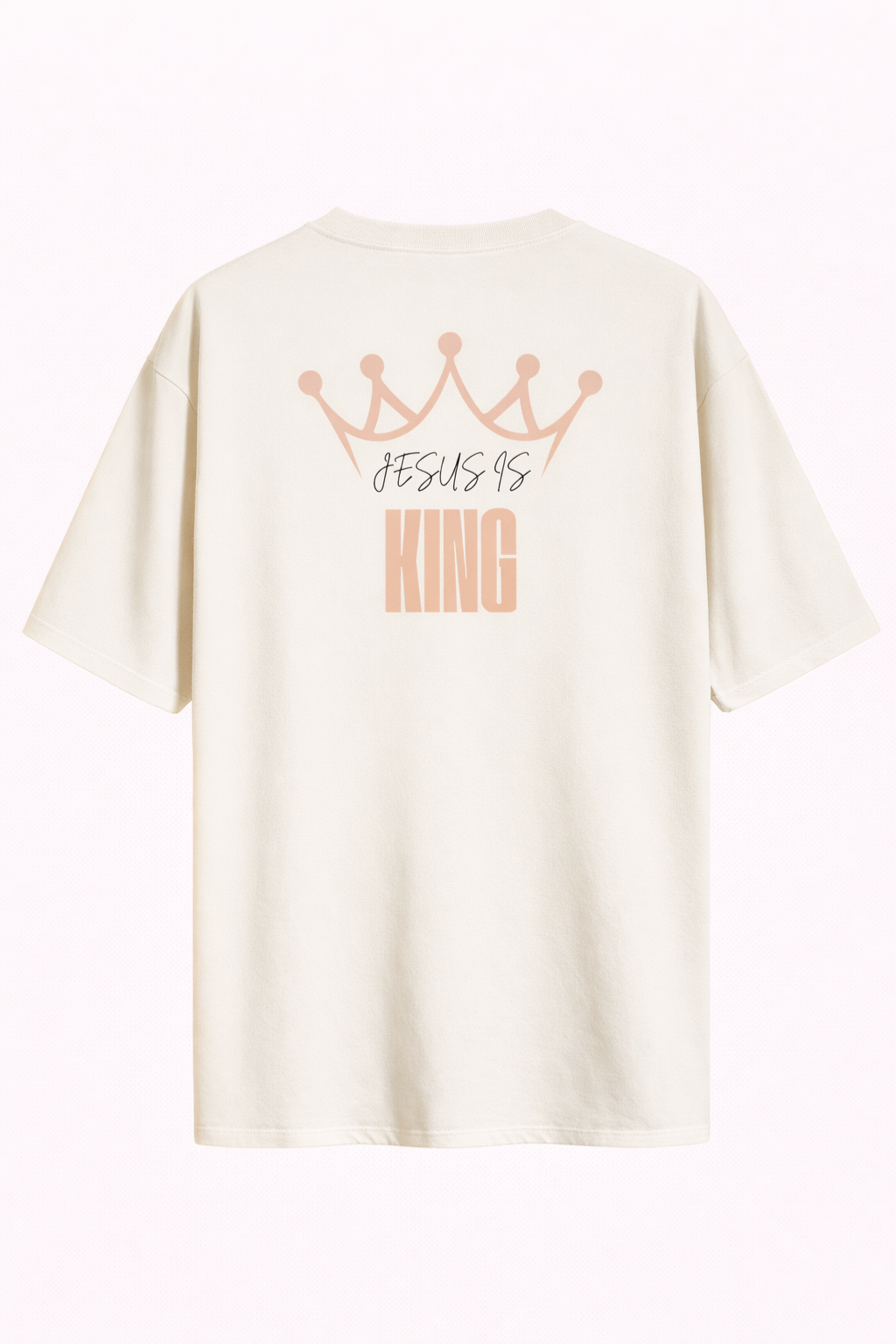 Camiseta Oversized - Coroa - Jesus Is King