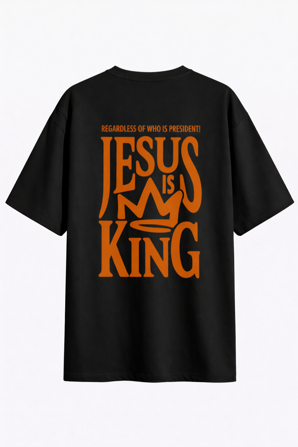 Camiseta Oversized - Jesus Is King 2.0