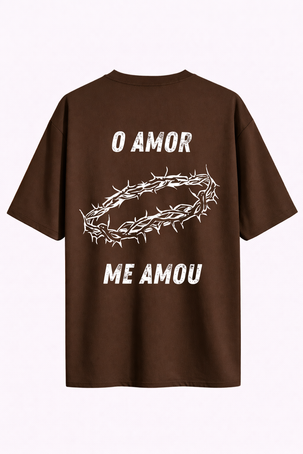 Camiseta Oversized - Coroa De Espinhos