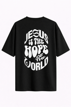Camiseta Oversized - Jesus Is The Hope Of The World