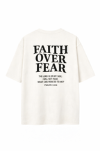 Camiseta Oversized - Faith Over Fear