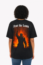 Camiseta Oversized - Fear The Lamb