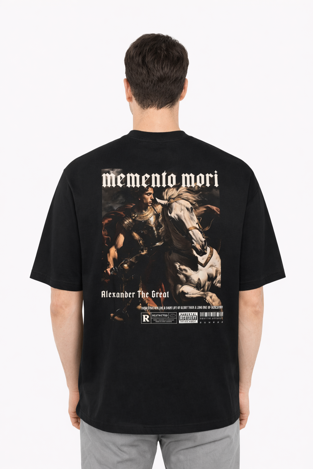 Camiseta Oversized - Memento Mori