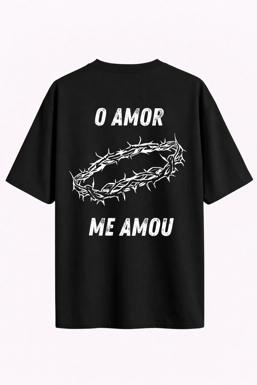 Camiseta Oversized - Coroa De Espinhos