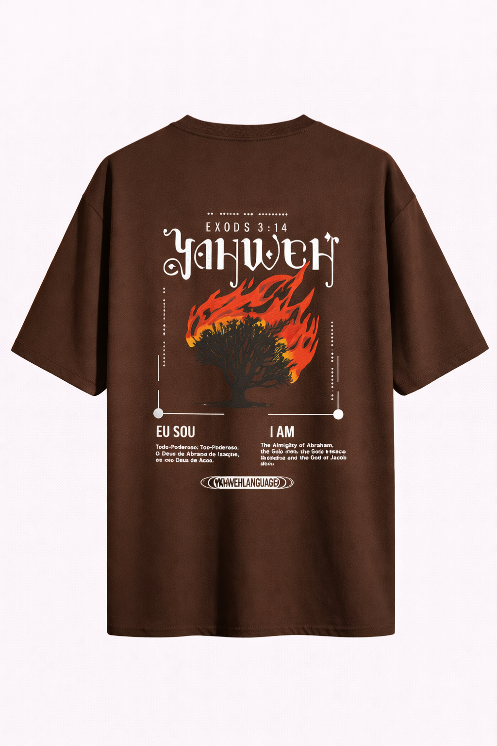 Camiseta Oversized - YAHWEH
