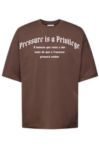 Camiseta Oversized - Pressure Is A Privilege