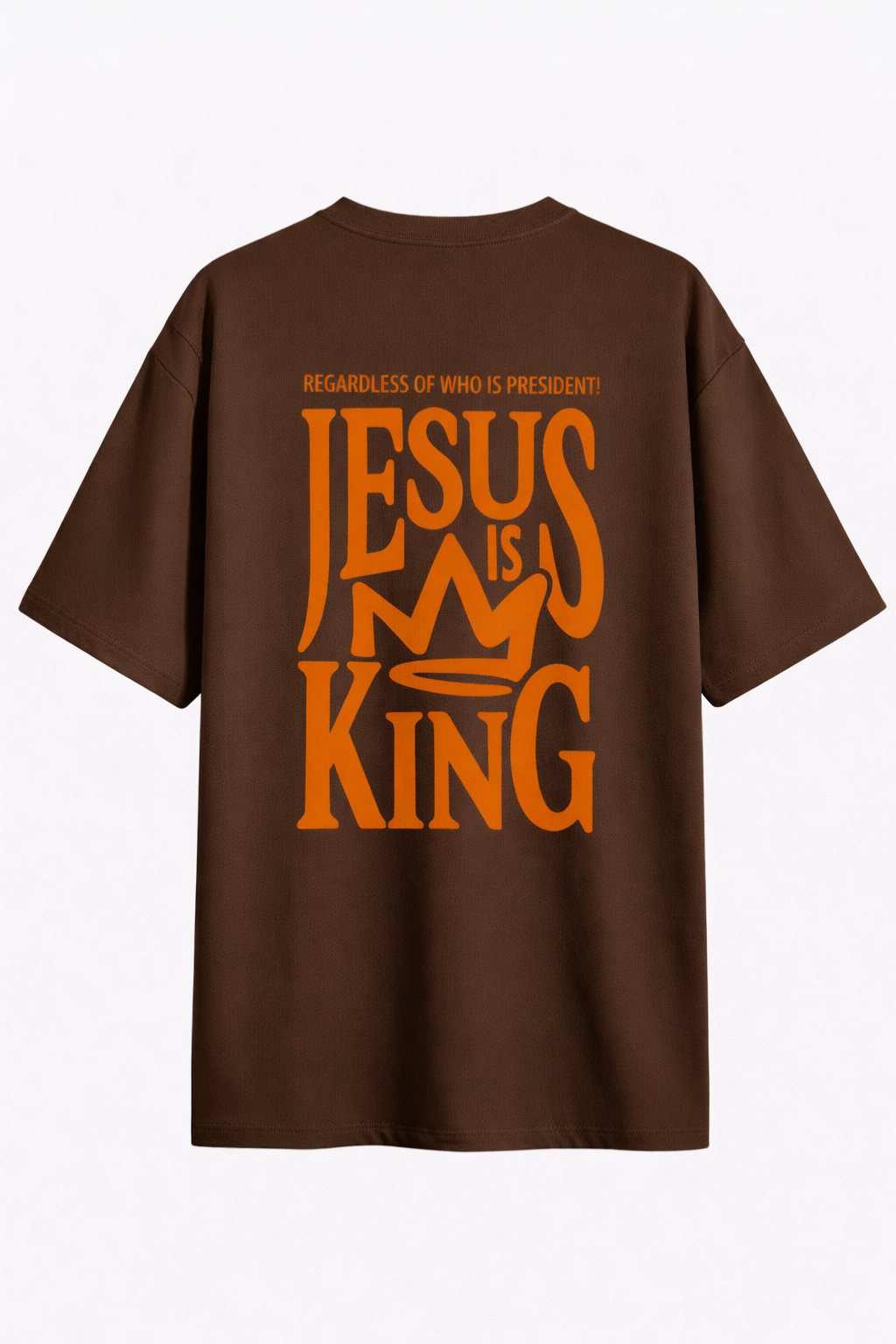 Camiseta Oversized - Jesus Is King 2.0