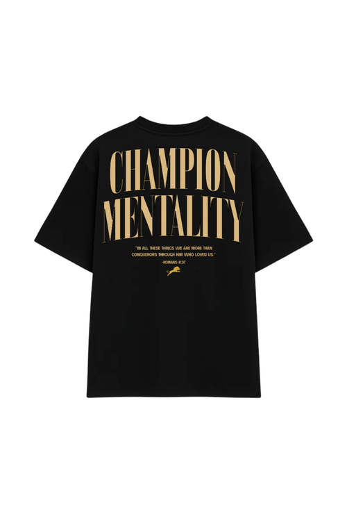 Camiseta Oversized - Champion Mentality