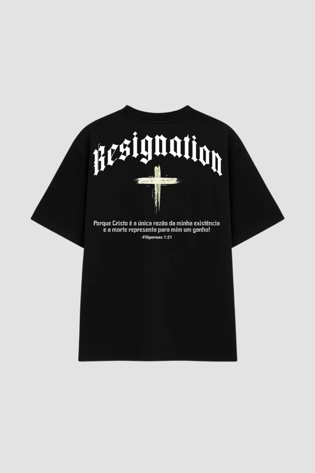Camiseta Oversized - Resignation