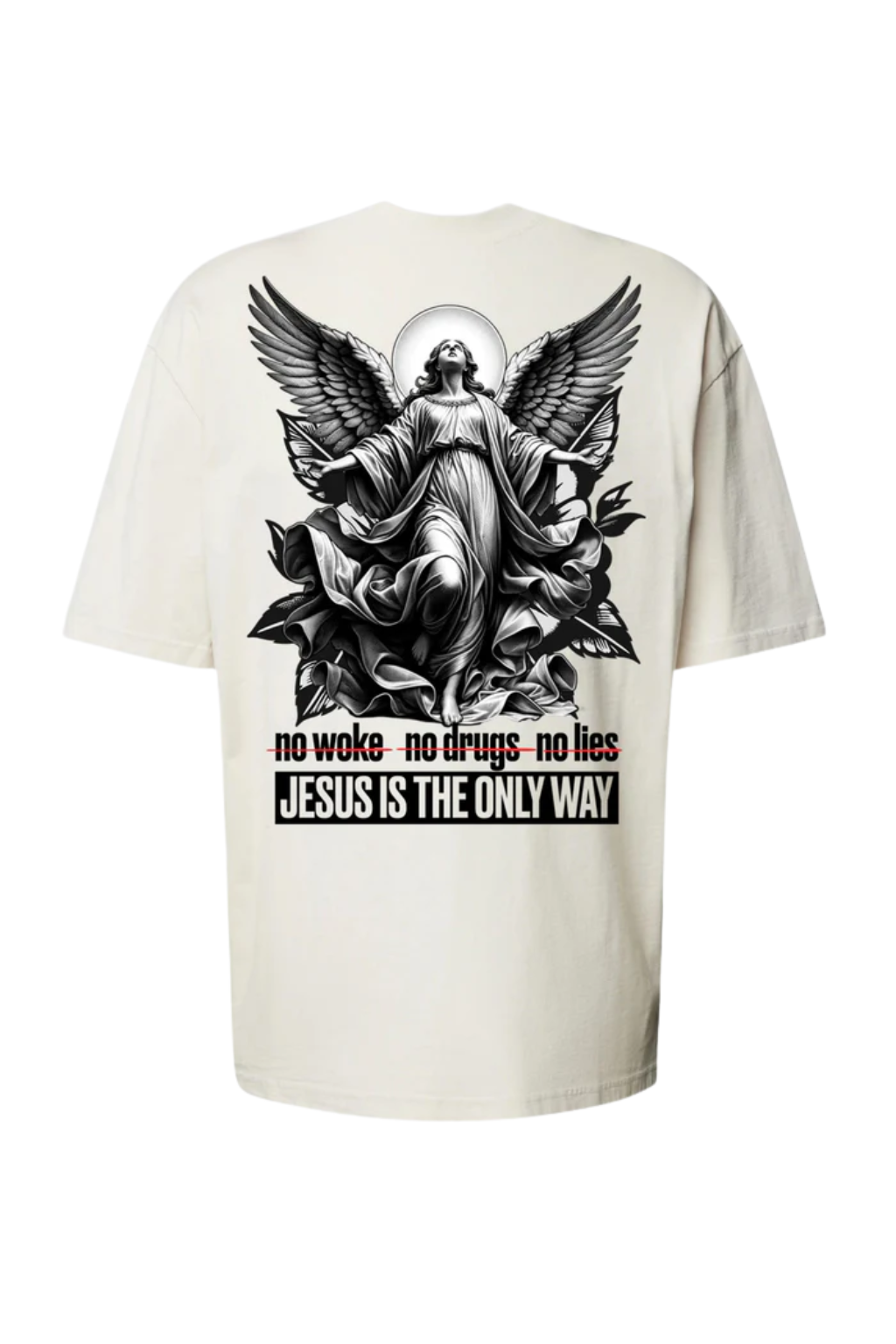 Camiseta Oversized - Jesus Is The Only Way