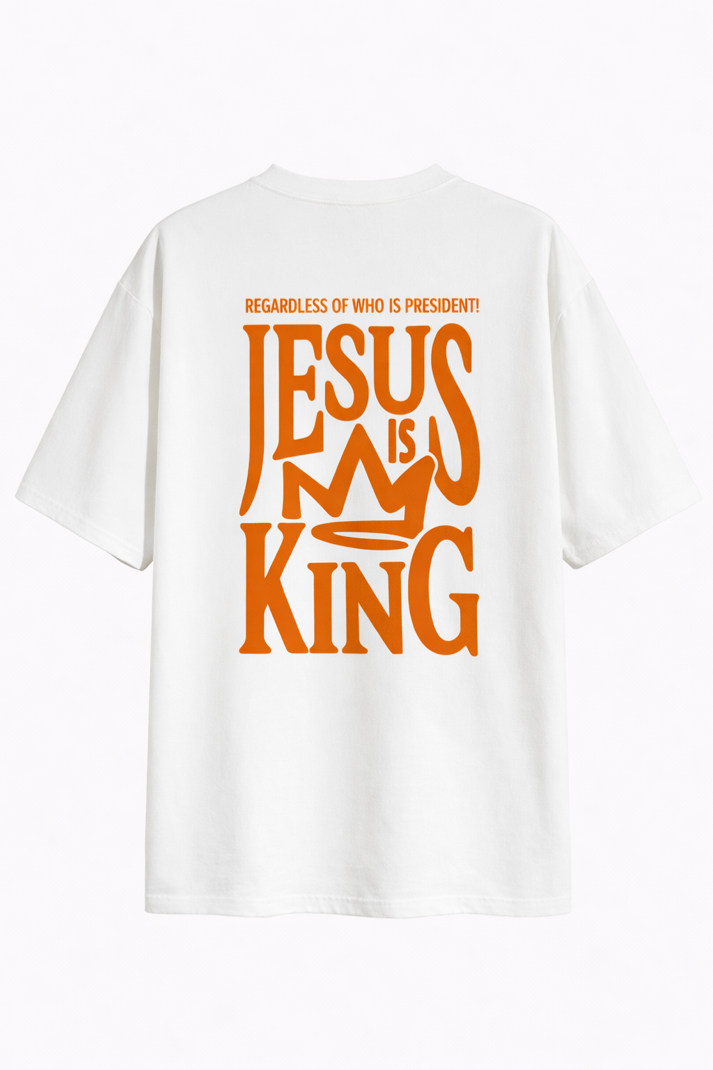 Camiseta Oversized - Jesus Is King 2.0