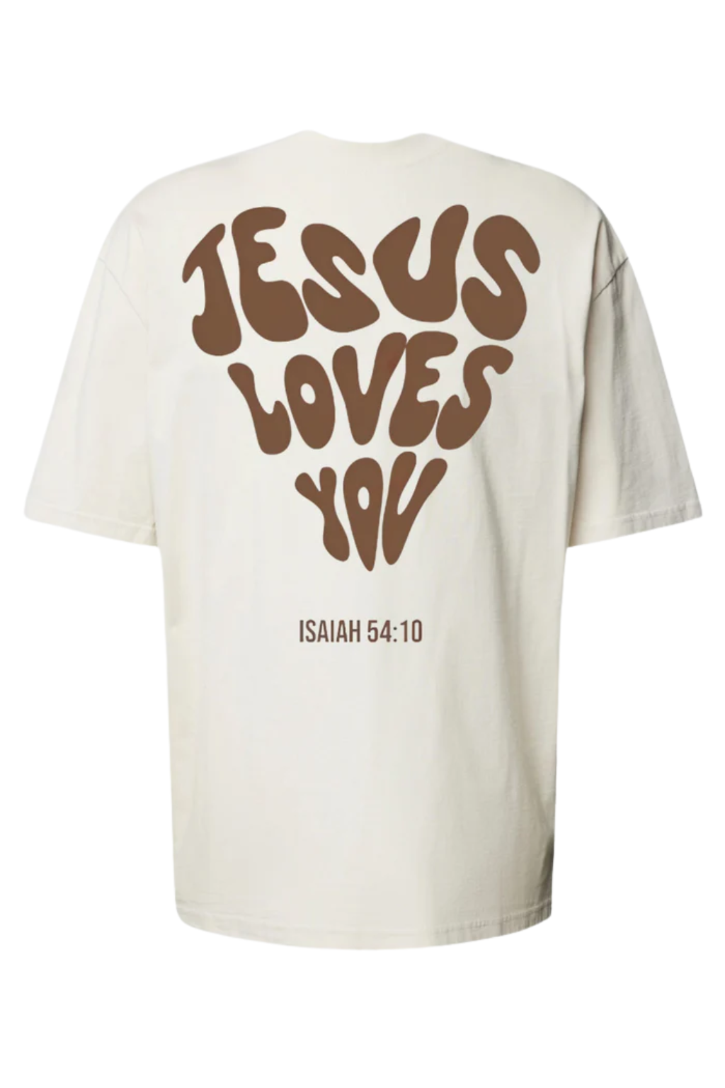 Camiseta Oversized - Jesus Loves You