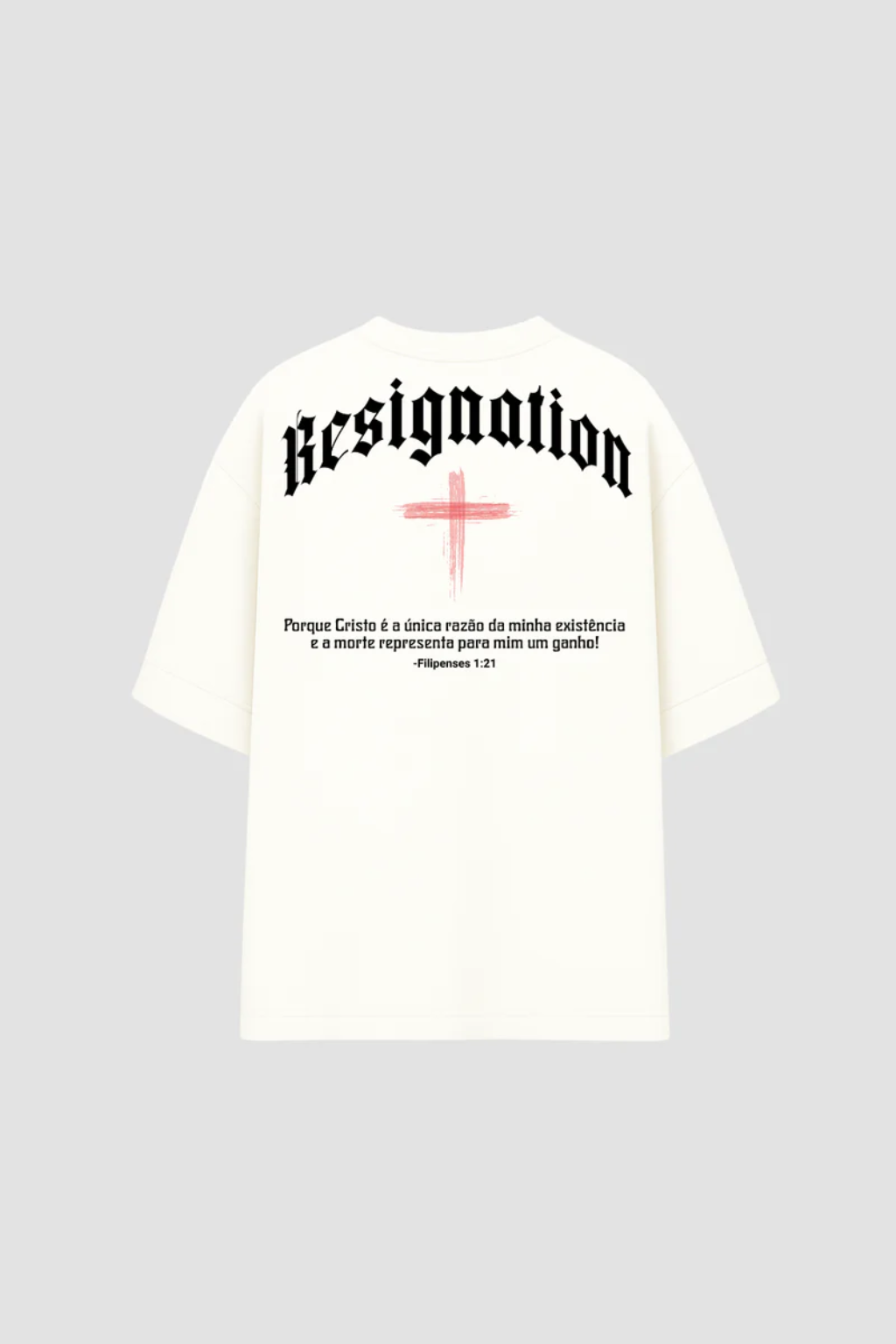 Camiseta Oversized - Resignation