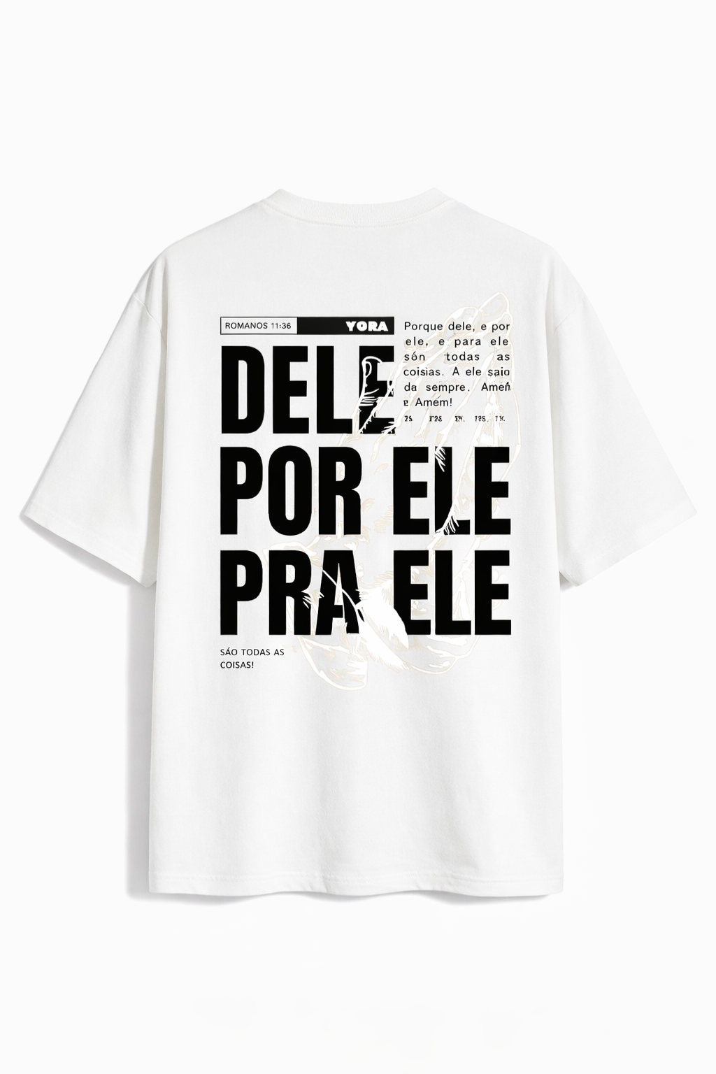 Camiseta Oversized - Dele por Ele