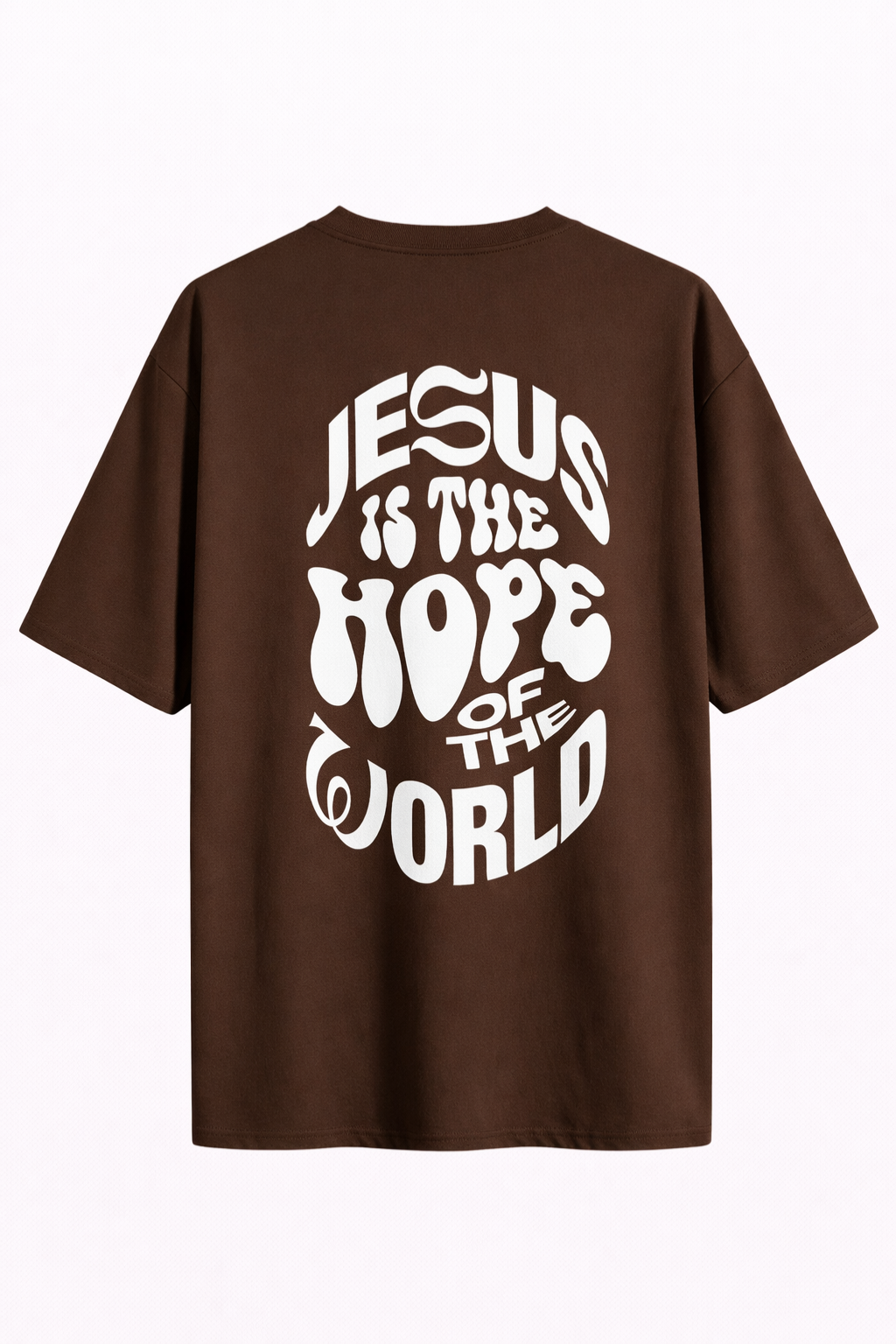 Camiseta Oversized - Jesus Is The Hope Of The World