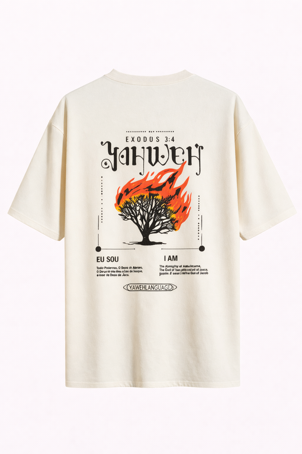Camiseta Oversized - YAHWEH