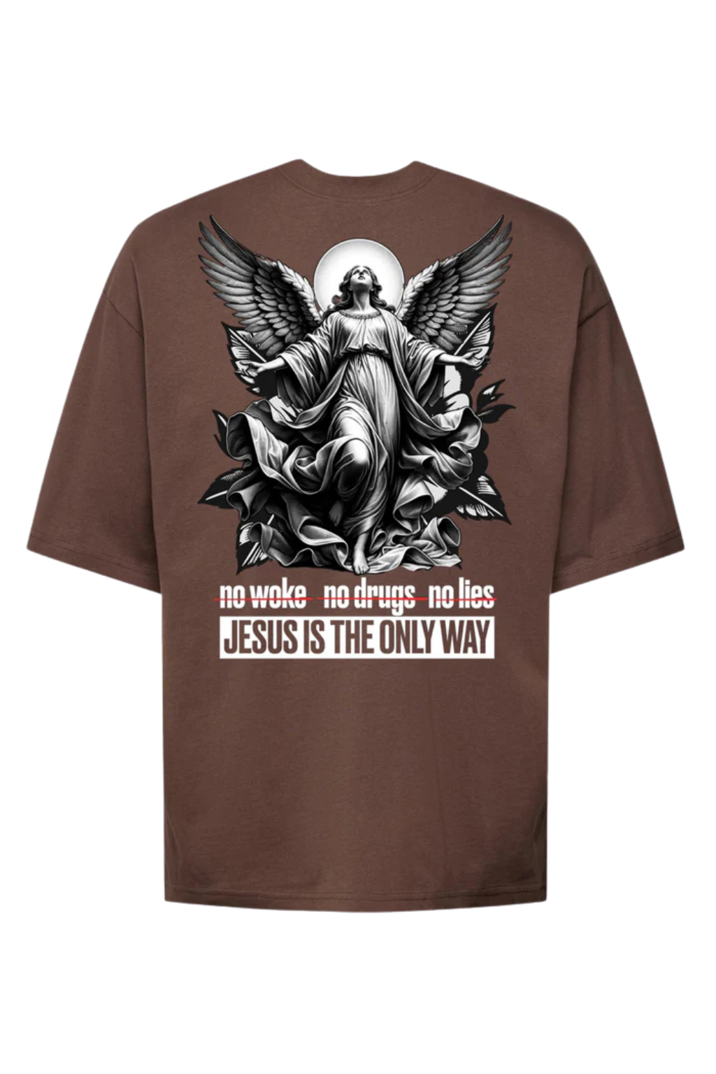 Camiseta Oversized - Jesus Is The Only Way