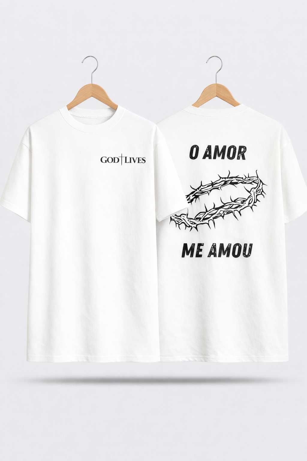 Camiseta Oversized - Coroa De Espinhos