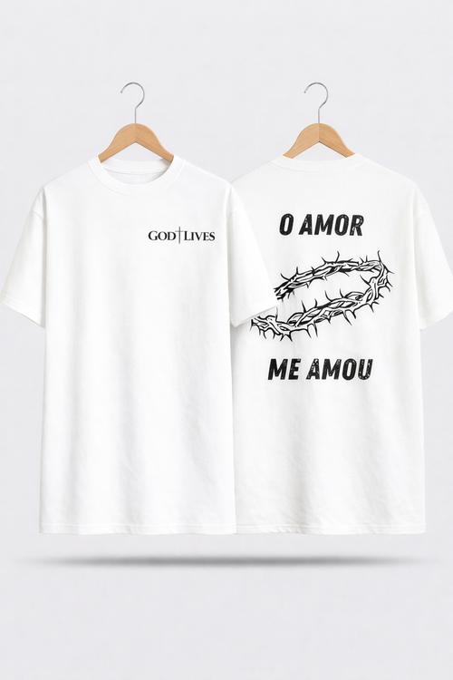 Camiseta Oversized - Coroa De Espinhos