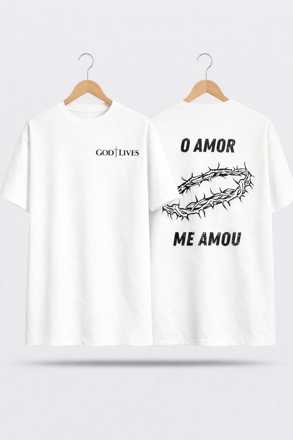 Camiseta Oversized - Coroa De Espinhos