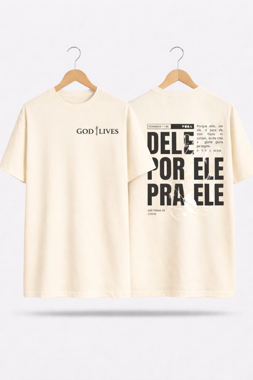 Camiseta Oversized - Dele por Ele
