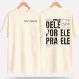 Camiseta Oversized - Dele por Ele
