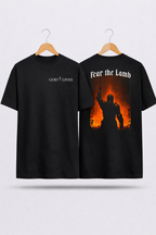 Camiseta Oversized - Fear The Lamb