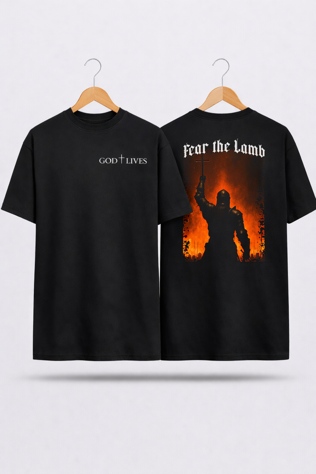 Camiseta Oversized - Fear The Lamb