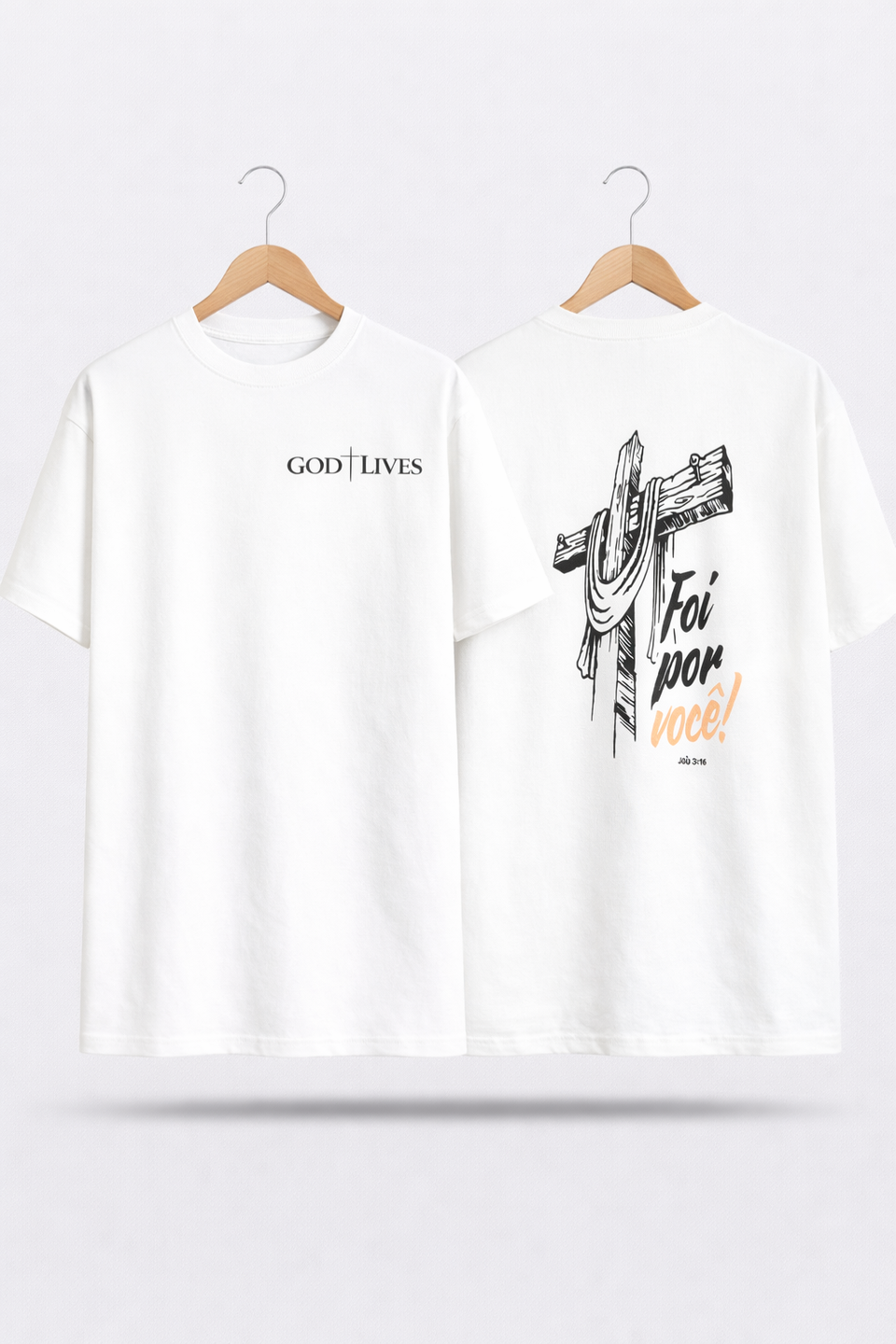 Camiseta Oversized - Foi Por Você