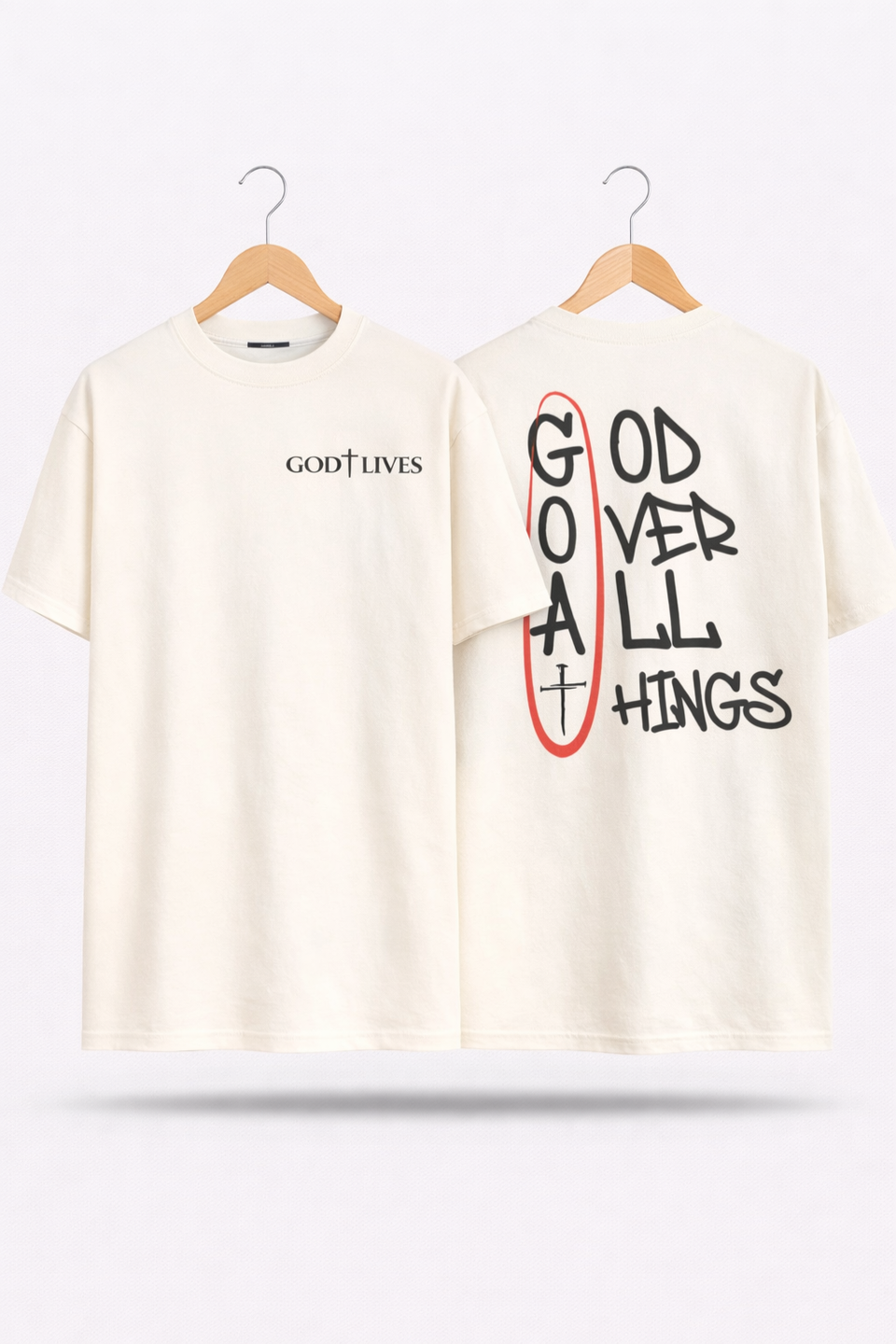 Camiseta Oversized - G.O.A.T